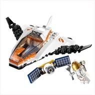 Hot Sale City Series Compatible Music~Gaoji~Wood 60224 Space Satellite Mission Space Shuttle Boys Ch