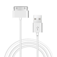 全城熱賣 - 2米 雙面插USB同步數據充電線 只適用於iPhone 4 & 4S / iPhone 3GS / 3G / iPad 3 / iPad 2 / iPad / iPod Touch (白