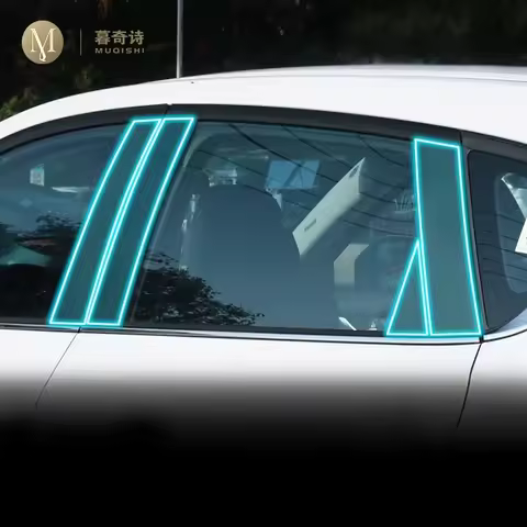 For Mazda CX-5 CX5 2017-2023Car Exterior protection B C Window pillar strip PPF paint protective fil