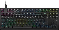 Corsair K60 PRO TKL RGB Optical-Mechanical Gaming Keyboard without Numeric Keypad – OPX Switches, Br