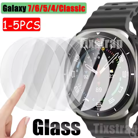 Tempered Glass Film for Samsung Galaxy Watch 7/6/5/4 40mm 44 HD Screen Protector Film Anti-Scratch G