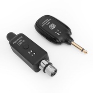 musicalbase-MY Guitar Wireless Transmitter Receiver Microphone System with XLR Zero Loss 24bit 48KHz