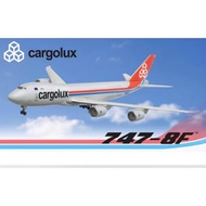 Veyron 1/400 55923 BOING Boeing 747-8F Lucenburg Airliner Finished Model