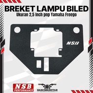 YAMAHA FREEGO 2.5 INCH BILED LAMP BRACKET MADE OF FULL IRON NSB RACING HS55Original