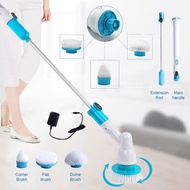 Electric Cleaning Brush Wireless Electric Brush Automatic Rotating Mop Long Handle Telescopic Waterproof