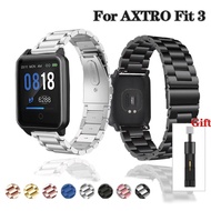 【SG】AXTRO Fit 3 Fitness Tracker Smart Watch strap Metal strap stainless steel strap for AXTRO Fit 3 