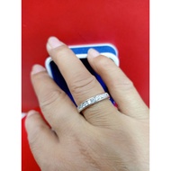 Real Silver Ring With Diamond Head