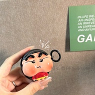 airpod pro case airpod 2 case Cartoon Cartoon Big Head Angry Crayon Shin-Chan Suitable for Huaqiangb