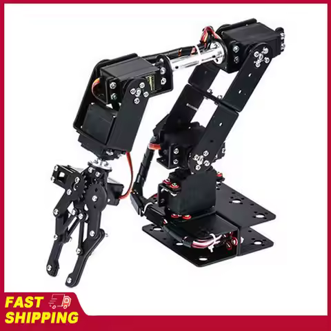 6DOF Robot Mechanical Arm Clamp Claw Kit DOF Manipulator Industrial Robot Parts Industrial Robot Par
