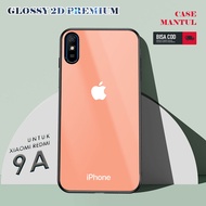 Case XIAOMI REDMI 9A - Casing REDMI 9A Terbaru Case Mantul (logo iPhone2) Silikon Hp - Case Mewah - Cassing Hp -Silikon REDMI 9A - Case Hp - Case Mewah - Cassing Hp - Softcase Glass Kaca - Softcase Hp - Kesing Hp REDMI 9A - Kondom Hp