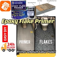 1L Epoxy Flake Primer ONLY Epoxy Flake Undercoat (Paint it before Tabur Epoxy Flake) Professional (FS)