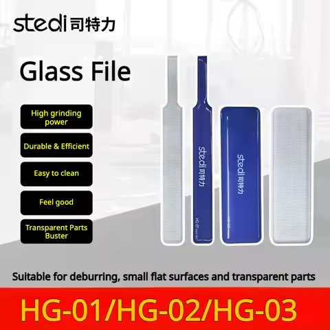 Stedi 2.0 Upgraded Glass File Washable / Durable Model Polishing Tools Nub Marks Remove Grinding / S