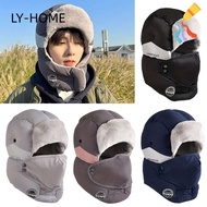 LIAOYING Earflap Hats, Warm Windproof Bomber Cap, Winter Russian Casual Thickening Ear Protectors Ha