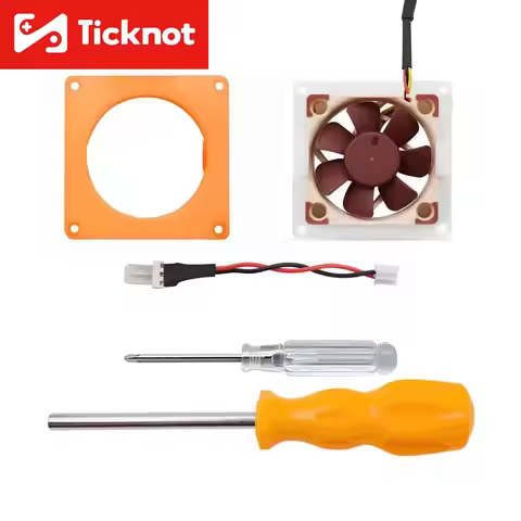 TicKnot NEW NGC NOCTUA Fan 3D Print Bracket Mod For Nintendo Gamecube 40mm Noctua Fan