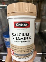 Swisse Ultiboost 鈣 + 維他命 D 迷你丸（細粒易吞服mini裝鈣片）300粒 Calcium + Vitamin D Mini Tabs 9311770606226