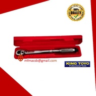 King Toyo Micrometer Torque Wrench 1/2" 470MM Ratchet Type