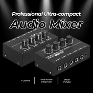 Professional Ultra-compact Karaoke Mixer Amplifier 4ch Micromix MX400