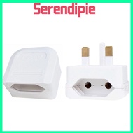 SERENDIPIE Power Socket Euro To UK European To UK EU To UK Adapter