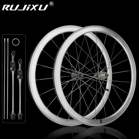 700C silver RUJIXU deep 30/40/50mm Road Bike Wheels Bicycle Wheelset V/C disc brake freehub HG XDR C
