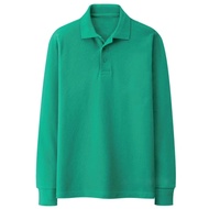 Aston Fashion / Baju Polo Polos Warna Hijau Tosca Banyak Motif Kerah / Polo Satu Warna / Kaos Wangki