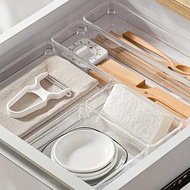 25-Piece Drawer Organizer Set Trash Can Storage Box