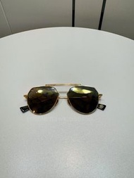 Bape Black Project黑金系列經典飛行員墨鏡 男女同款 57-15-150