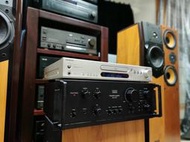 （極少見）日本 Onkyo 王曲 CR-L5高階 CD 播放器 雙聲道 綜合美聲擴大機