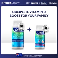 [Australia Halal Certified] Ostelin Calcium &amp; Vitamin D3 130 Tablets  + Ostelin Vitamin D &amp; Calcium Kids Chewable 90 Tablets