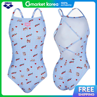 Arena | Arena Womens Swimsuit Sheraid Show One-Piece Double Cross Strap Back A6Sl1Lo14_Blu (Premium