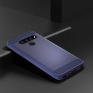 Ốp Lưng LG V50 ThinQ Ốp Lưng Silicon Mềm TPU Sợi Carbon Giáp LGV50ThinQ Ốp Điện Thoại