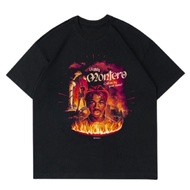 HITAM PUTIH LIL NAS X MONTERO t-shirt vintage bootleg t-shirt men women adults teenagers children te
