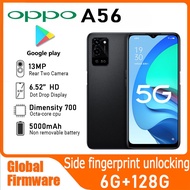 OPPO A56 5G Smartphone Global firmware 6GB RAM 128GB ROM CPU Dimensity 700 6.52 inches 5000mAh Octa-