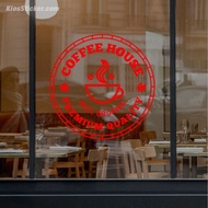 Sticker Cutting Quote Cafe QC-22 Coffee House – Premium Quality