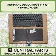 DEL Latitude 14 5401 5410 Backlight Laptop Keyboard