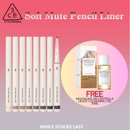 Original 3CE Soft Mute Pencil Liner | Waterproof | Sweatproof | Smudgeproof eyeliner | Easy blending