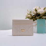 TW4775 Dior 迪奧 CD卡包 牛皮 淡粉色 Caro Freesia Card Holder Calfskin Pink x GHW