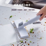 Others - 噴壺款小拖把 | 夾布式拖把 | 家用一拖淨旋轉拖把乾濕兩用免髒手拖把（不含布）-高級白