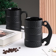 500ml Creative Tire Cup Ceramic Mug Milk Cup Coffee Cup Water Cup Gift Ideas Gift for Boyfriend Kids