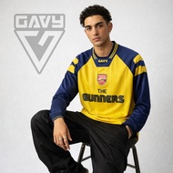 Arsenal Fantasy Jersey The Gunners Yellow Retro Vintage