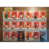 [ GENUINE ] - FULL SET - TOPPS MATCH ATTAX 2007/2008 - MANCHESTER UNITED