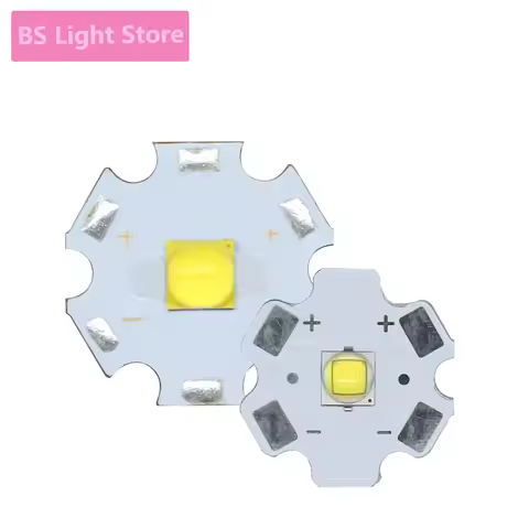 High Power LED 3W 5W 10W 18W 3535 5050 XML2 XHP50 T6 3V 6V Cold White bead Lamp DIY for Flashlight B