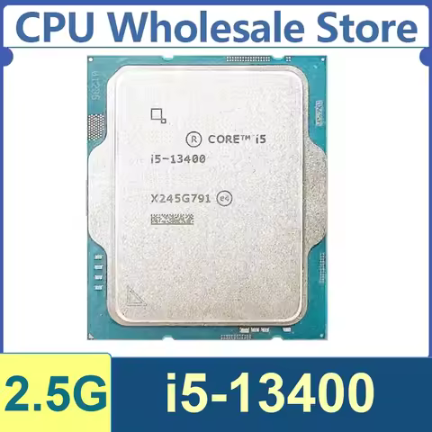 Intel Core I5-13400 10 Core 16 Thread 2.5G 65W 20MB Cache 10nm Raptor Lake DDR5-4800 / DDR4-3200 SRP