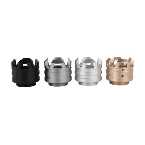 DamienSaber Emitter Parts for Lightsaber Metal Hilt RGB Light Saber Head Components Custom Handles D