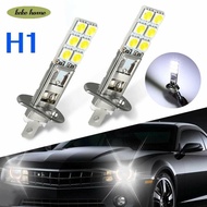 Kekeke✨White LED Headlight Highlighter Bulb Super Bright 55W LED H1 6,000K Headlight Driving Bulb Tu