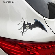 1 Pc Stiker Mobil Motif Avengers Ironman / Spiderman 3d