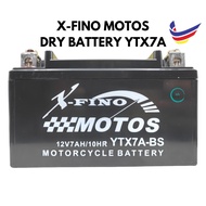 MOTOR DRY BATTERY YTX7A KARISMA ELIT PASSION COMEL GY6 VF3I JET POWER JET 125 JET 14 125I TNT135 VS125 VS150 VR125 ES125