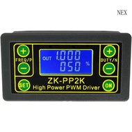 NEX PWM DC Motor Speed Controller Adjustable LED Dimmer Pulse Frequency Duty Rat