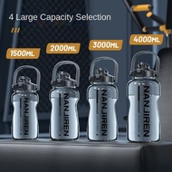 Large Capacity Water Bottle 3000ml Water Bottle Sports Water Bottle Hydration Bottle BPA Free Water 