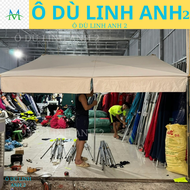 (Chưa đế)Ô dù chính tâm mái chéo mái nghiêng che mưa che nắng 2MX2M5 2M3X2M7 2M5X3M vải bạt chống mư