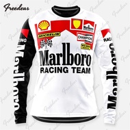 2024 New Men's Cycling Clothing off-Road Sweatshirt Mtb Downhill Sportswear Motorcycle T-shirt Fashion Long Sleeve Clothes
